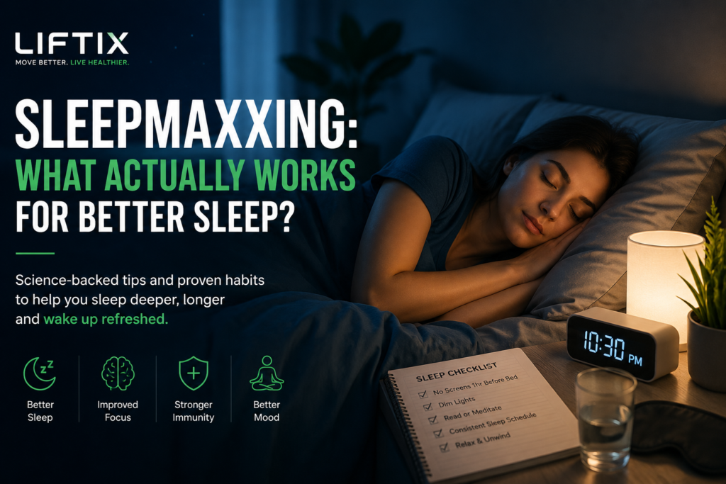 Person sleeping in a comfortable bedroom for better sleep